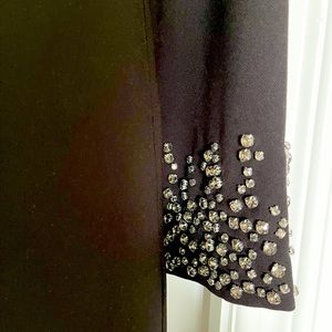 Black dress with fancy sleeves